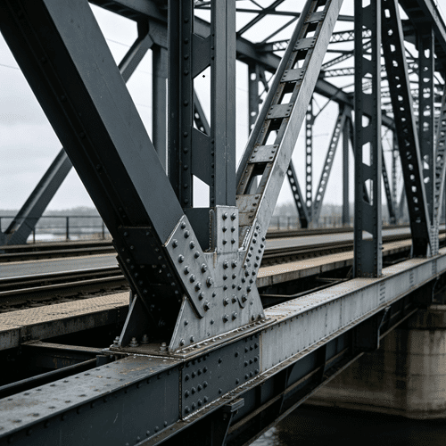 Structural carbon steel for bridge construction