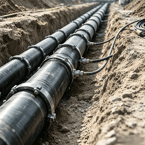 Carbon steel pipe for oil and gas transmission pipeline