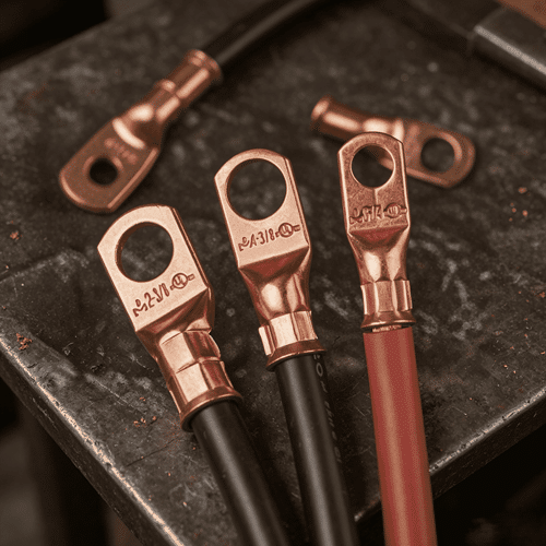 High‑conductivity copper for electrical connector parts
