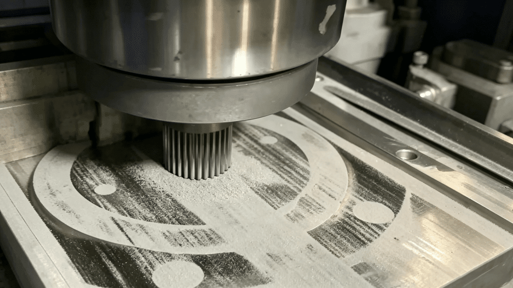 Powder metallurgy metal manufacturing
