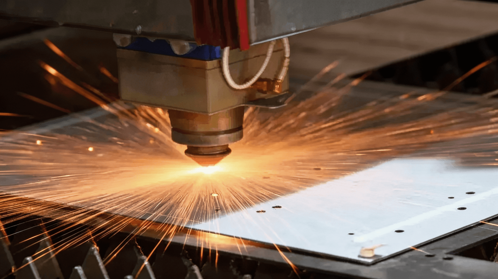 Sheet metal fabrication and bending work